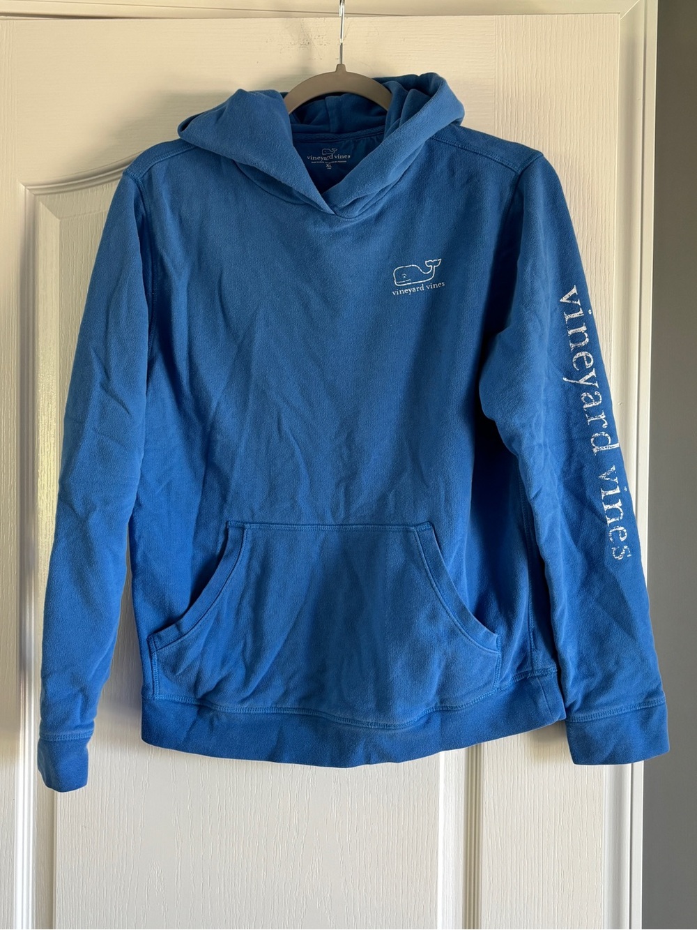Vineyard Vines Blue Hooded Sweatshirt Boys XL
